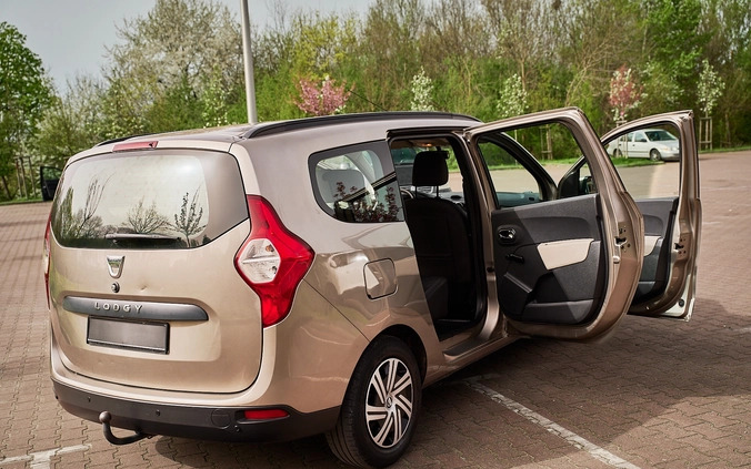 Dacia Lodgy cena 19900 przebieg: 166000, rok produkcji 2012 z Płock małe 781